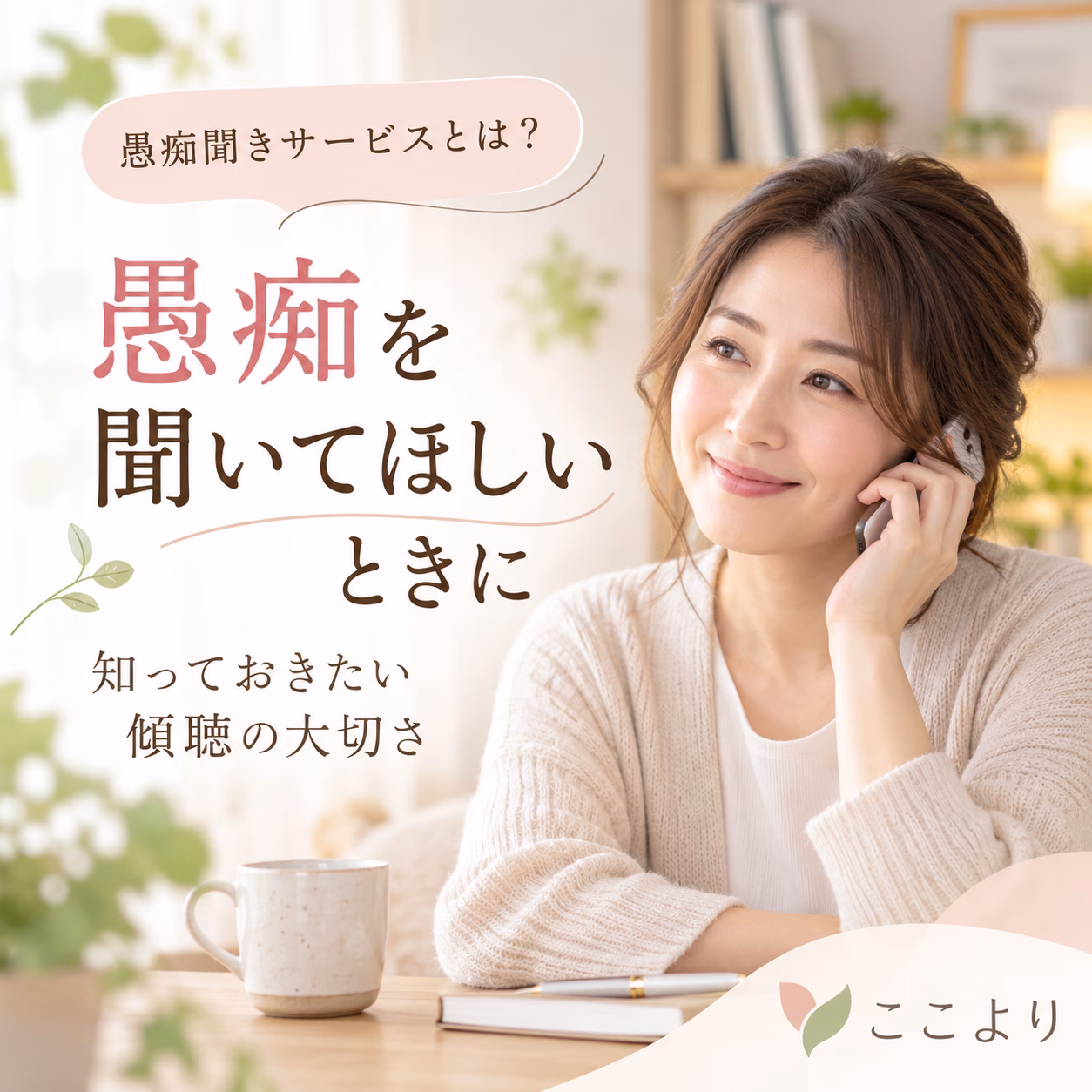 愚痴聞きサービスとは？ただ話を聞いてほしいときに知っておきたい傾聴の大切さ