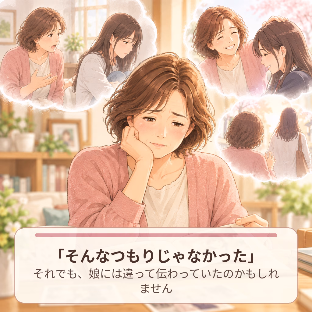 「理由が分からない」ときに振り返りたい親子関係