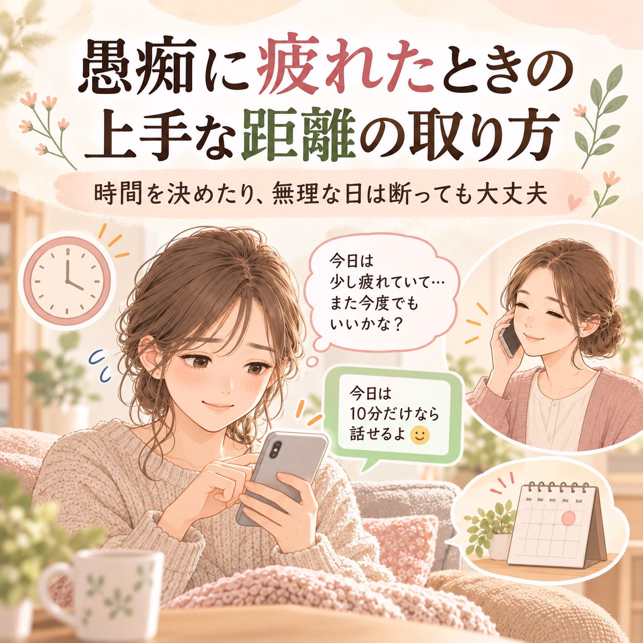 愚痴に疲れたときの上手な距離の取り方