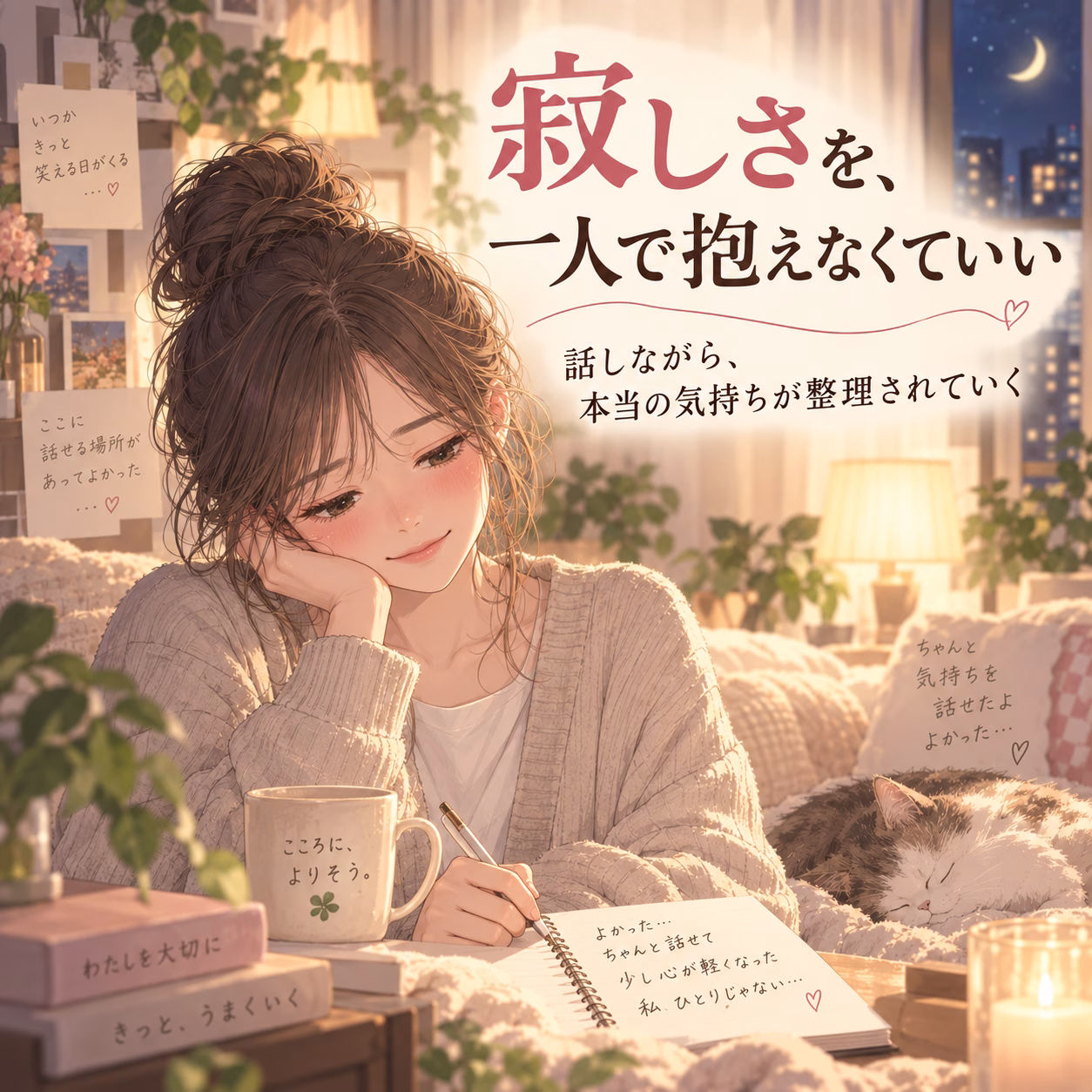 失恋後の寂しさを、一人で抱えなくていい