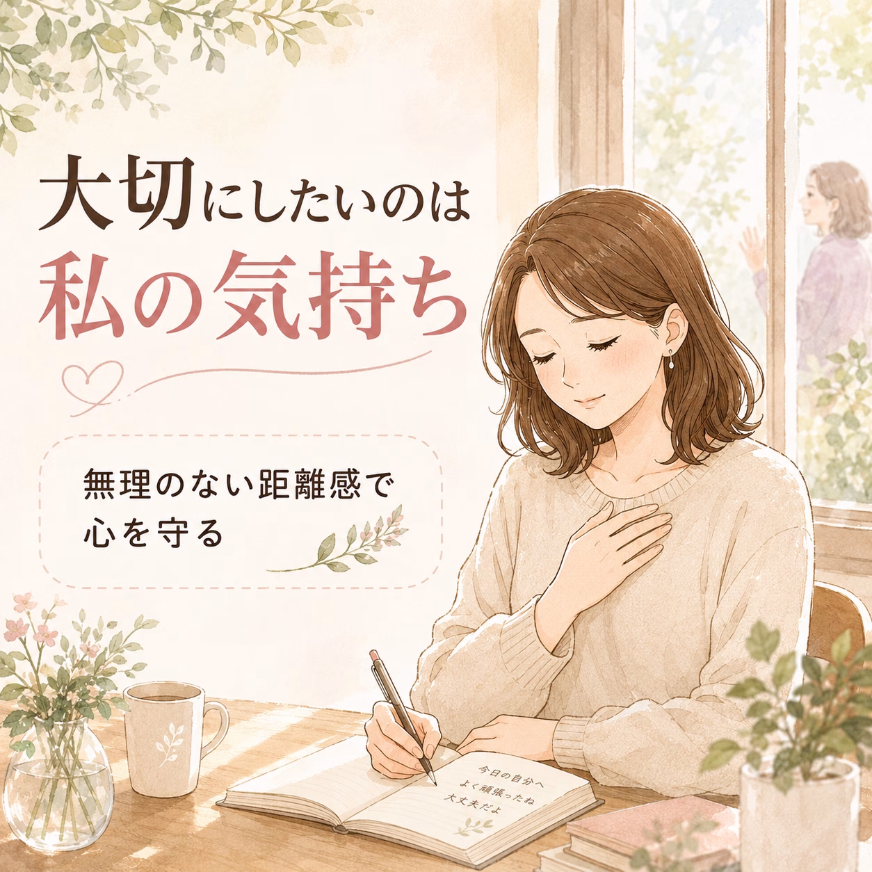 「相手が何者か」より「私はどうしたいか」を大切にする