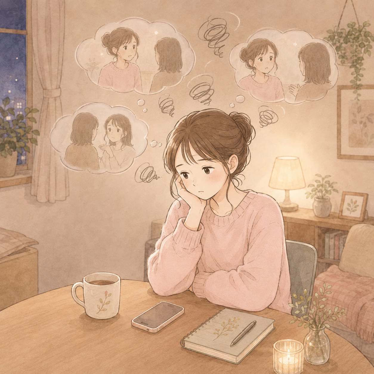 「また考えている…」頭の中がずっと休まらない