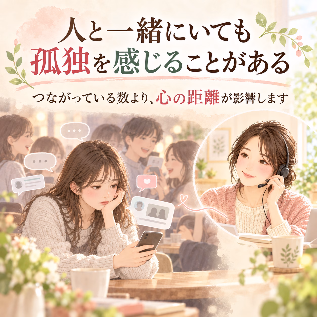 なぜ孤独感がつらくなるのか