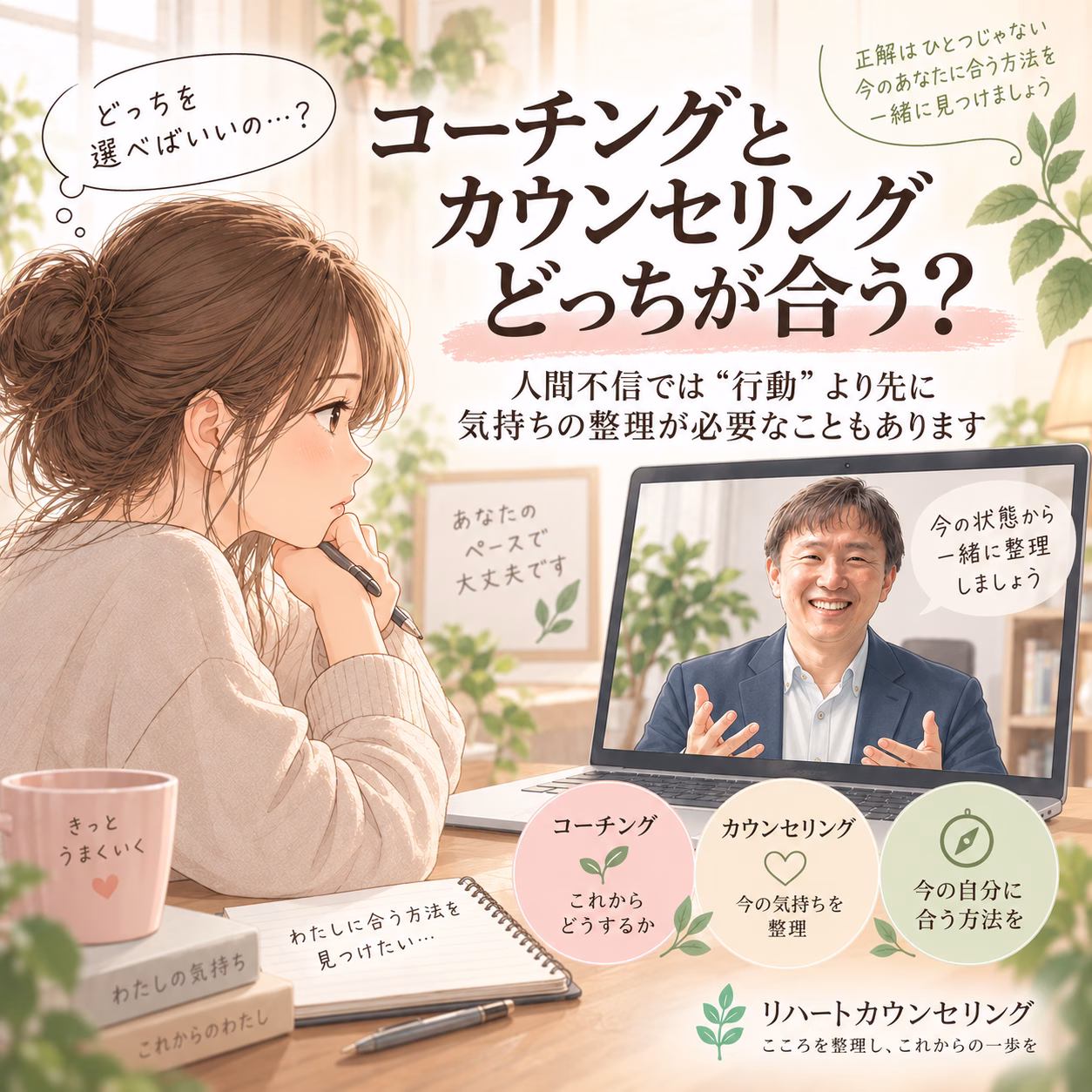 今の自分にはどちらが合っている?