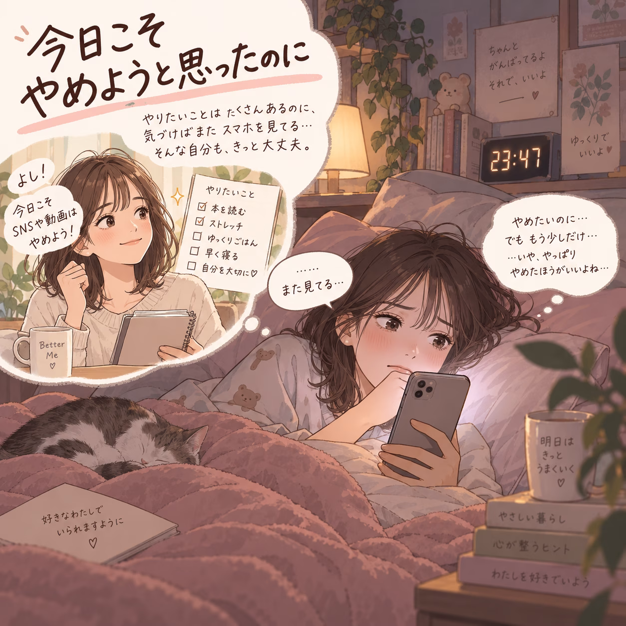 「今日こそやめよう」と思っているのに、また繰り返してしまう