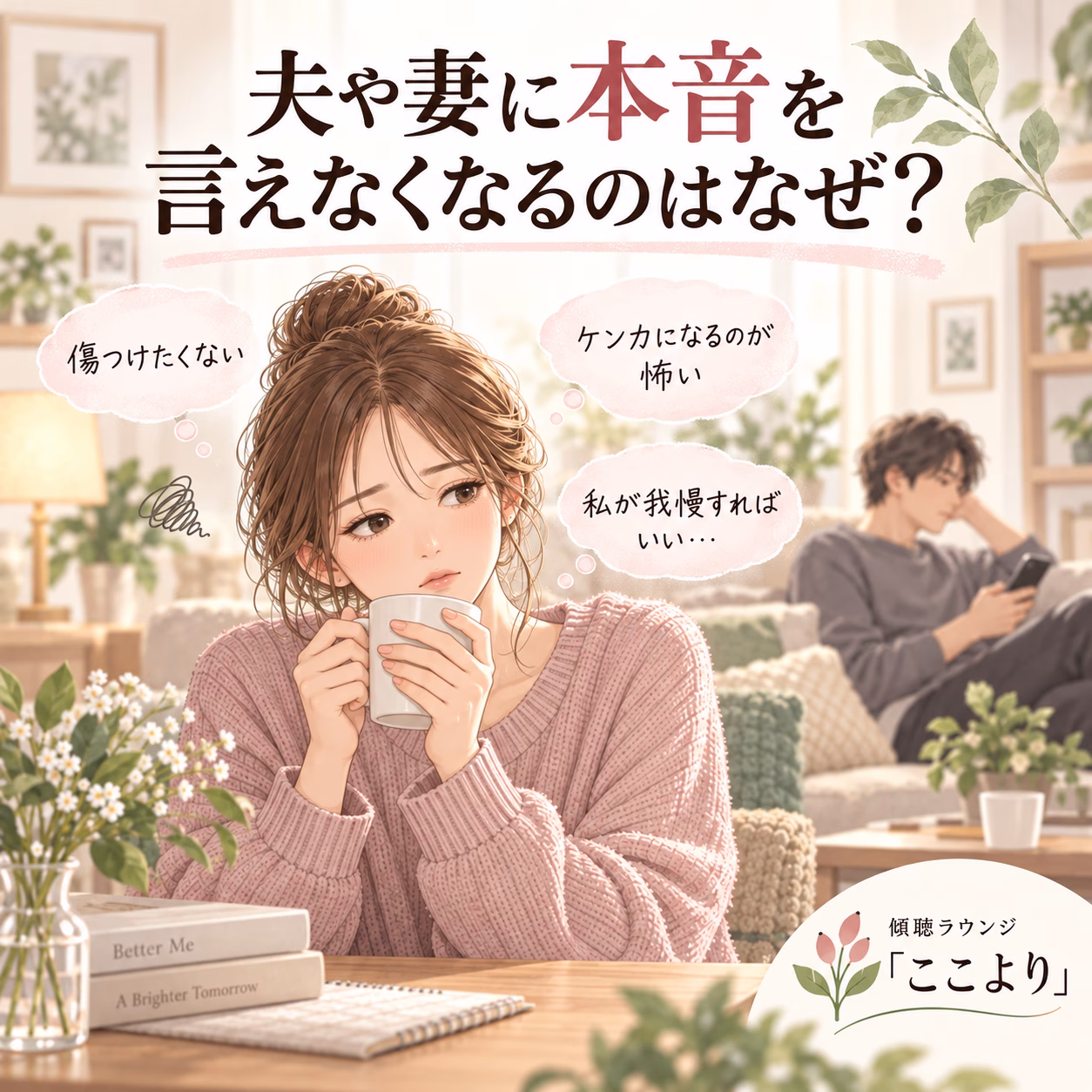 夫・妻に本音を言えなくなるのはなぜ？