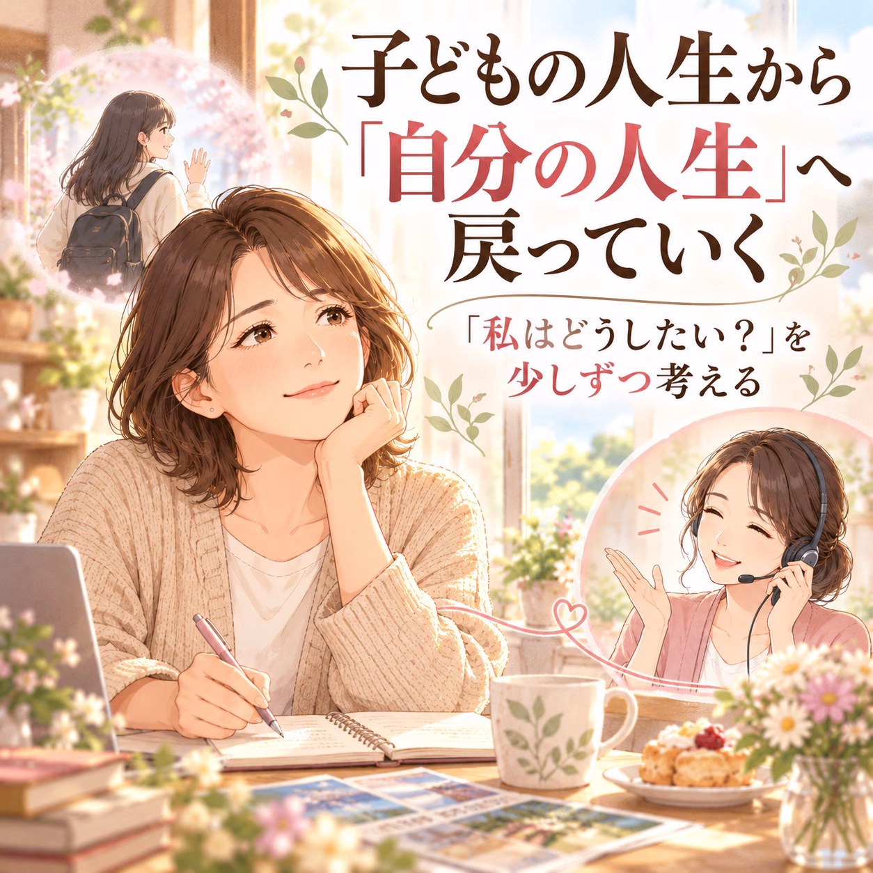 子どもの人生から「自分の人生」へ戻っていく