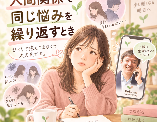 人間関係でいつも疲れるのはなぜ？繰り返すストレスと考え方のクセ