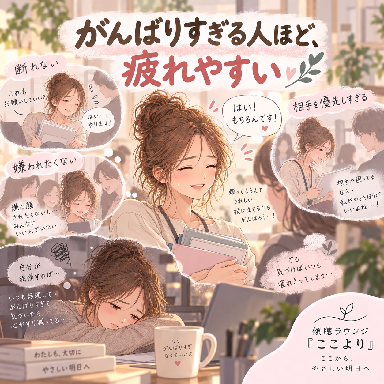 人間関係で疲れやすくなる背景