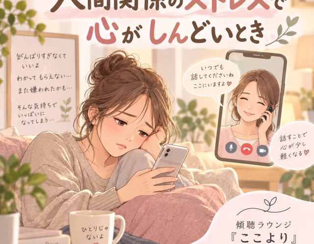 人間関係に疲れた…ストレスで心までしんどいときに起こりやすいこと