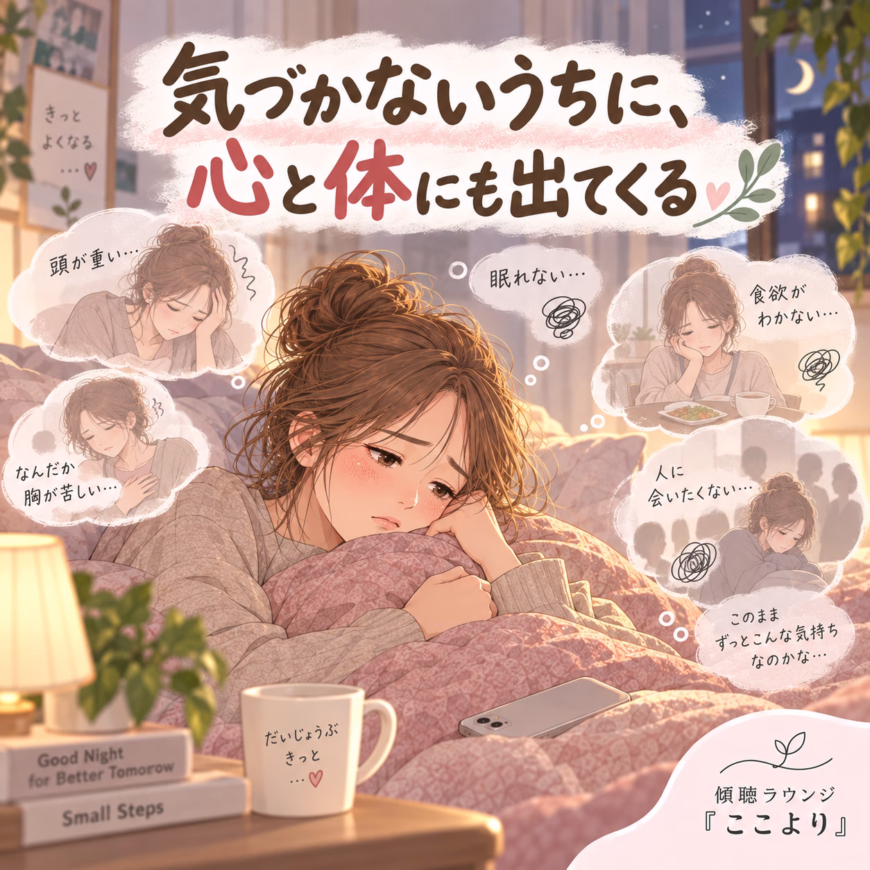人間関係のストレスが心と体に表れるサイン