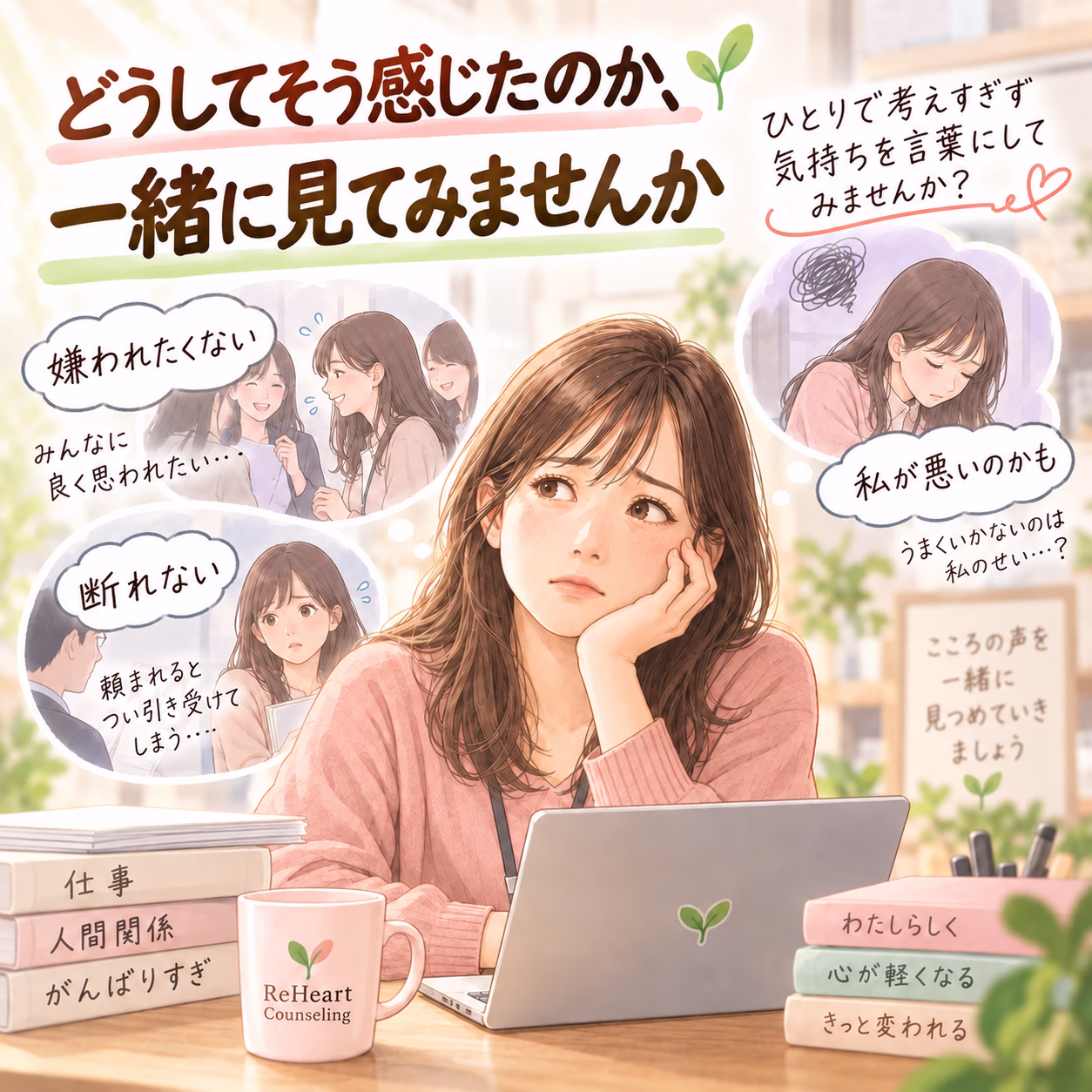 人間関係を苦しくしやすい「考え方のクセ」