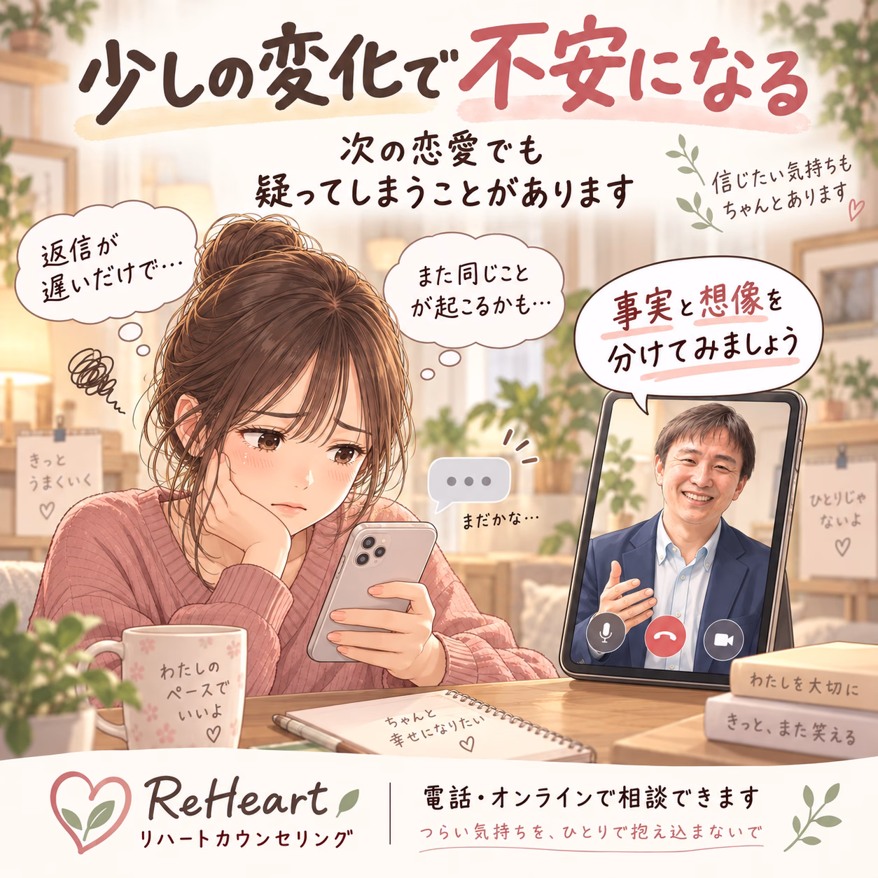 次の恋愛でも相手を疑ってしまうのはなぜ？