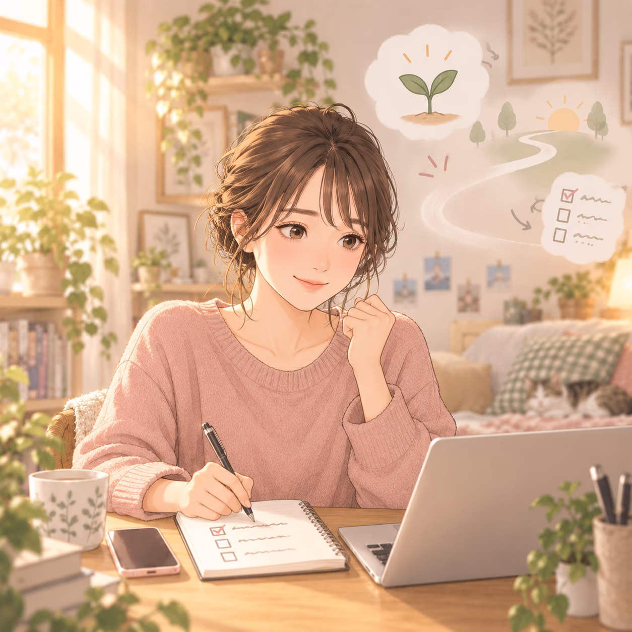 考えすぎから抜け出すために、まず「小さく動く」を選んでみる