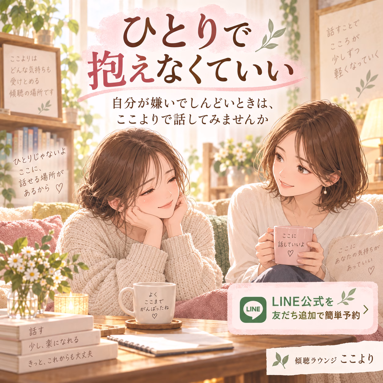 自分が嫌いでしんどいときは、無理に答えを出さなくてもいい