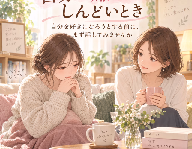 自分が嫌いでしんどいとき｜自分を好きになろうとする前に話してほしいこと