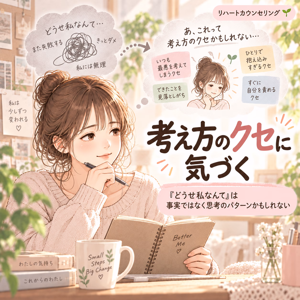 自分を好きになろうとするほど苦しくなることもある