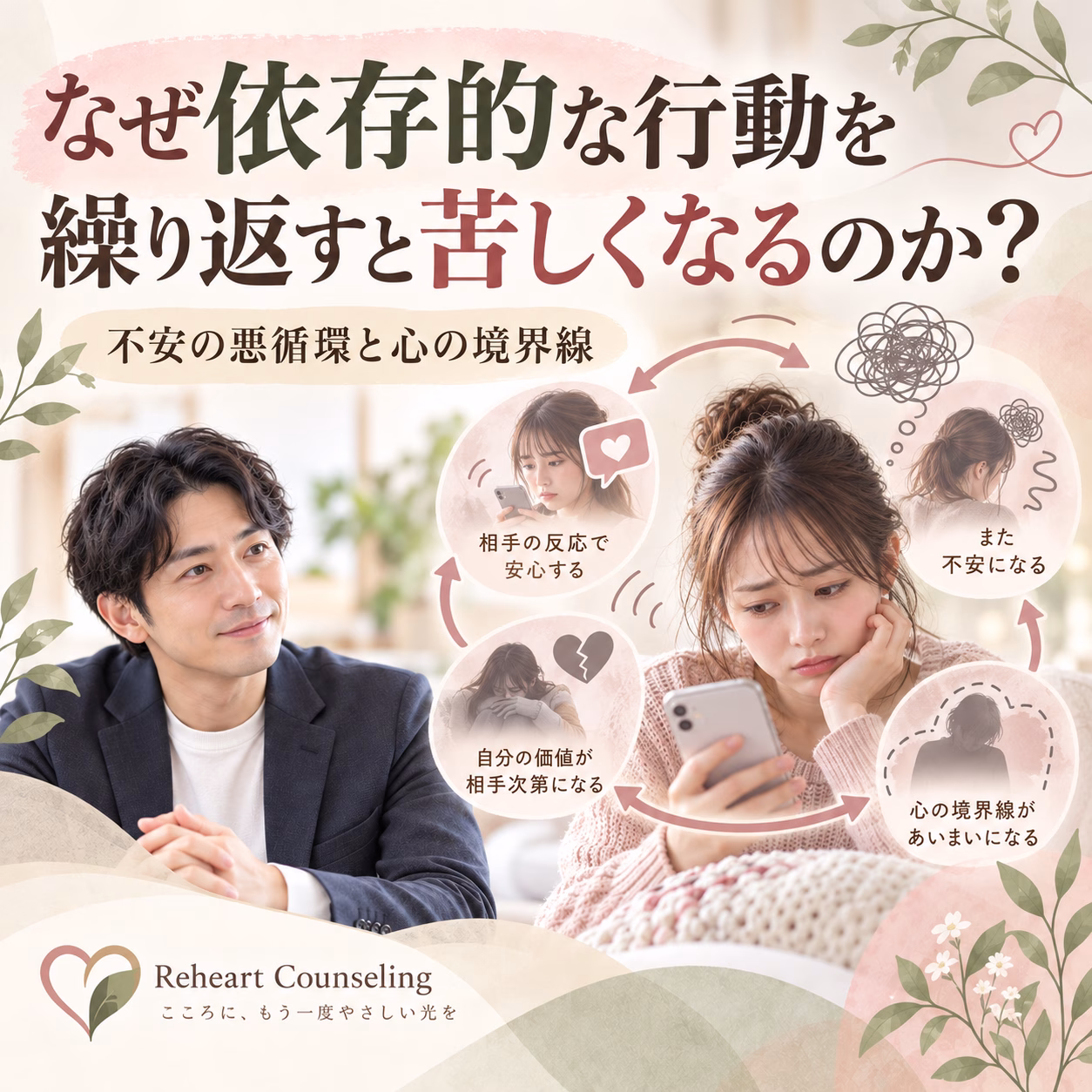 なぜ依存的な行動を繰り返すと苦しくなるのか?