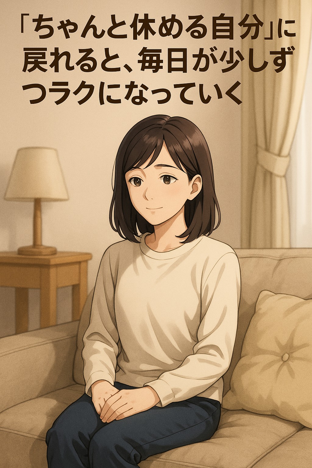 「ちゃんと休める自分」に戻れると、毎日が少しずつラクになっていく