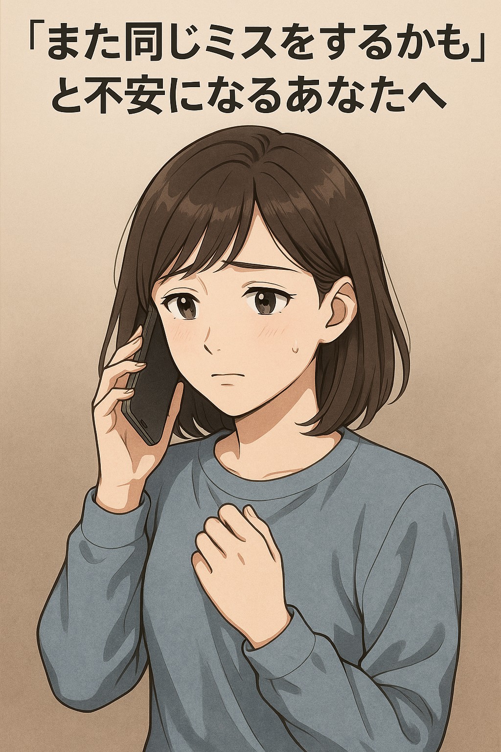 「また同じミスをするかも」と不安になるあなたへ