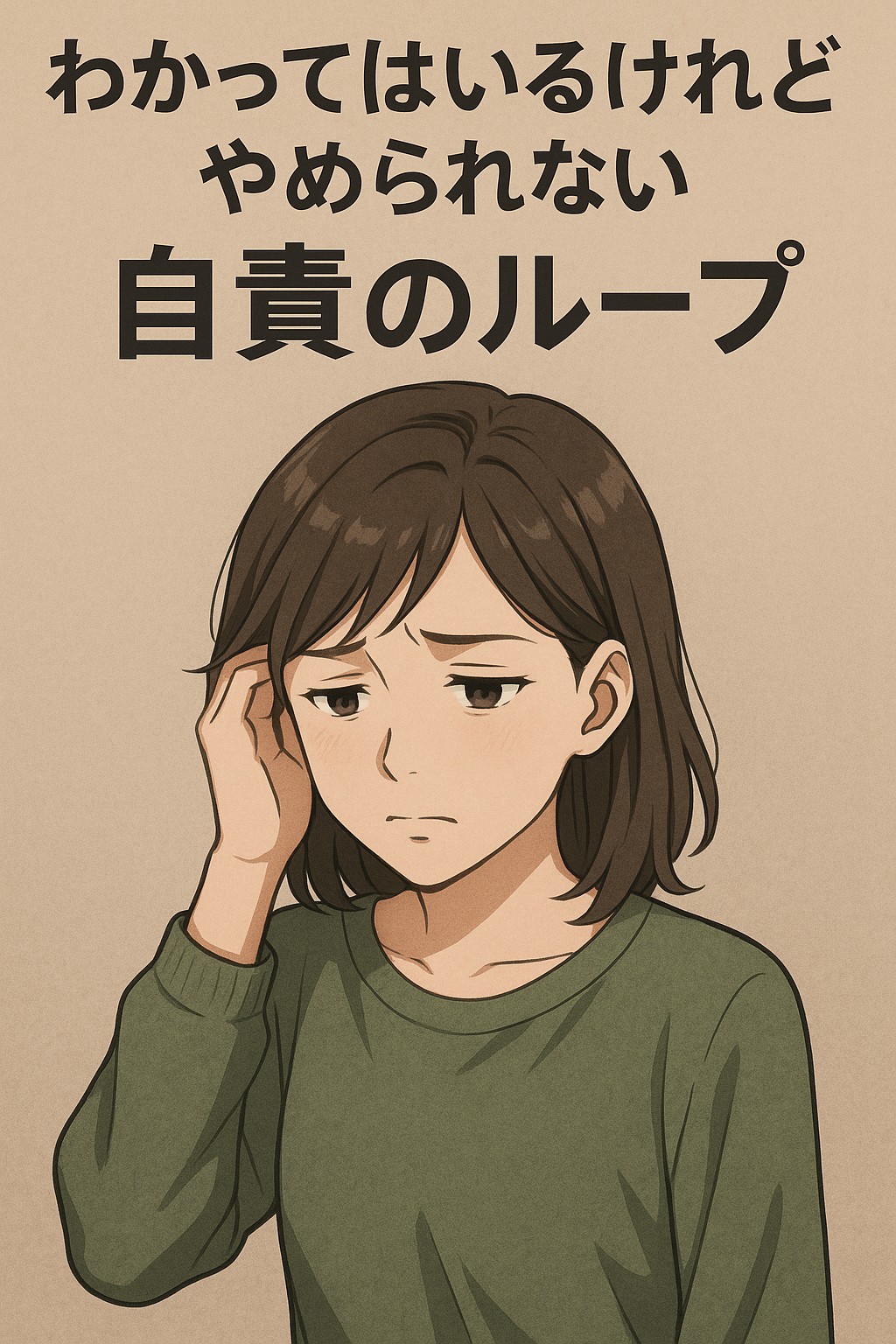 「わかってはいるけれどやめられない」自責のループ