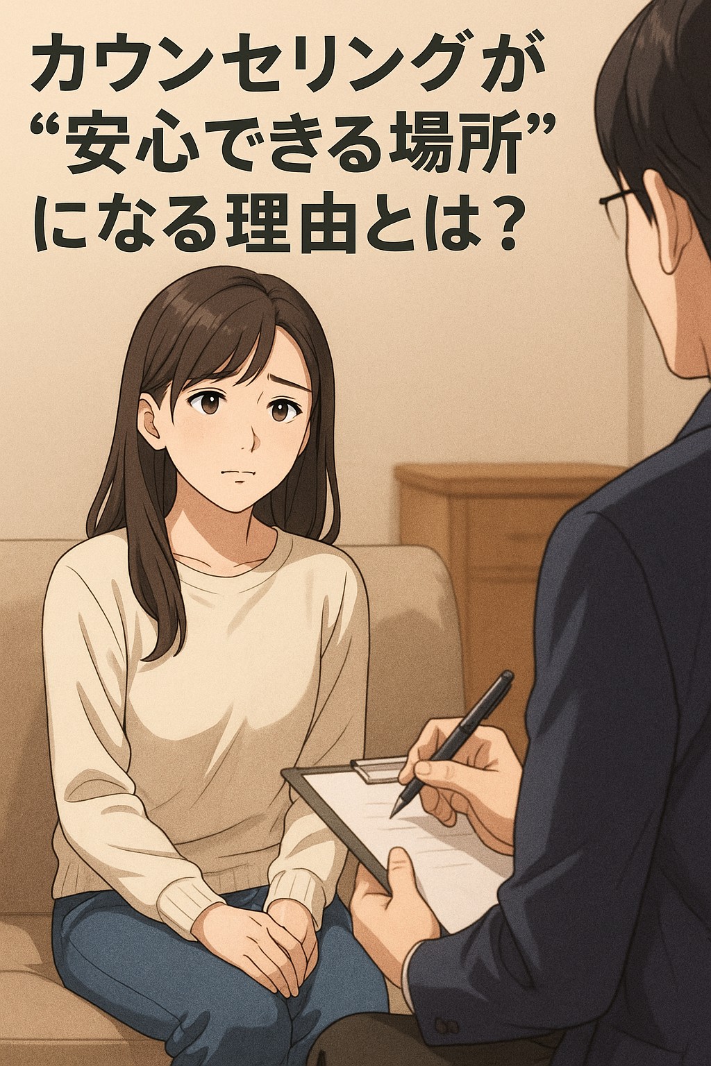カウンセリングが“安心できる場所”になる理由とは？