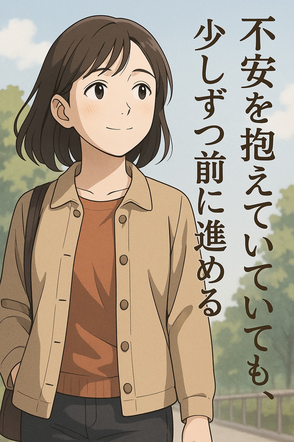 不安を抱えていても、少しずつ前に進める
