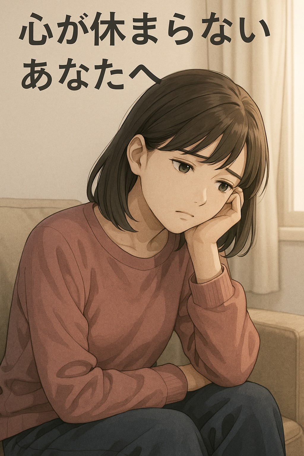 休んでいるはずなのに、心が休まらないあなたへ