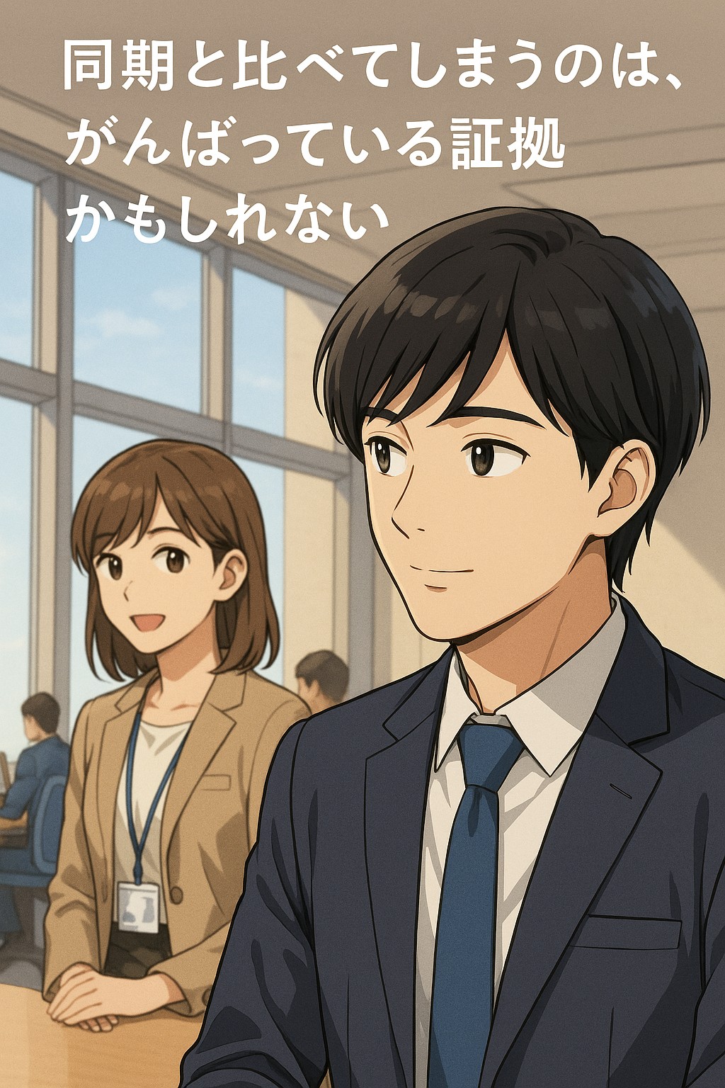 同期と比べてしまうのは、がんばっている証拠かもしれない