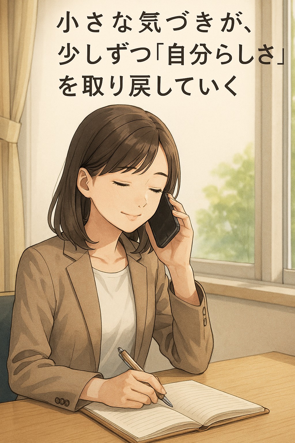 小さな気づきが、少しずつ「自分らしさ」を取り戻していく