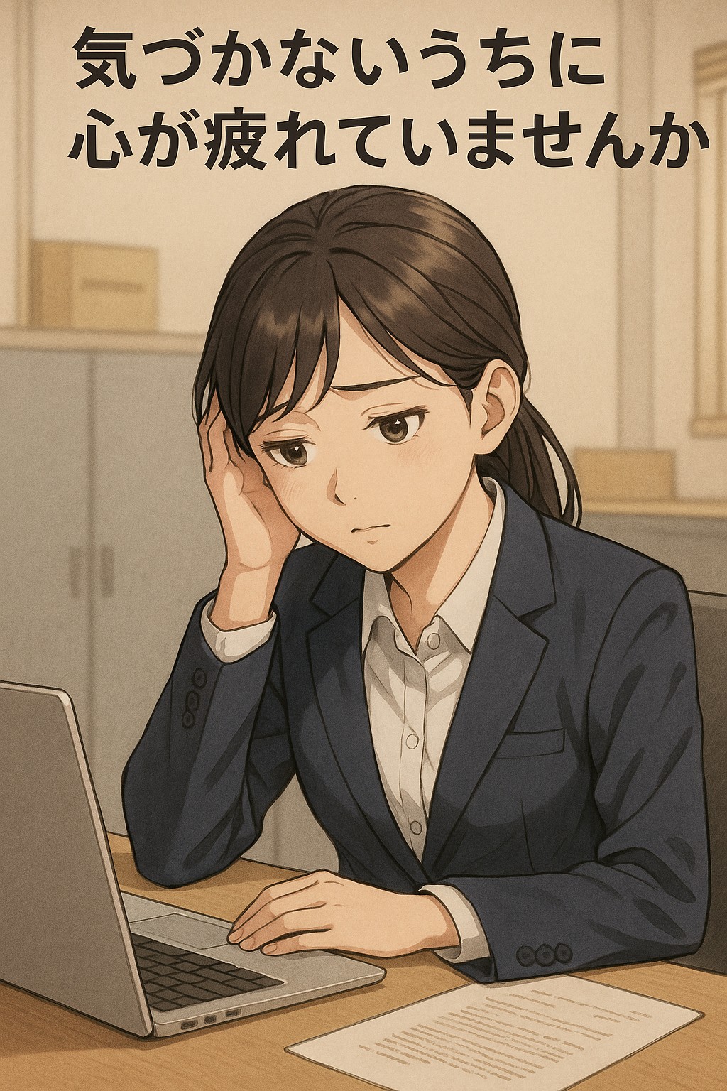 気づかないうちに心が疲れていませんか？