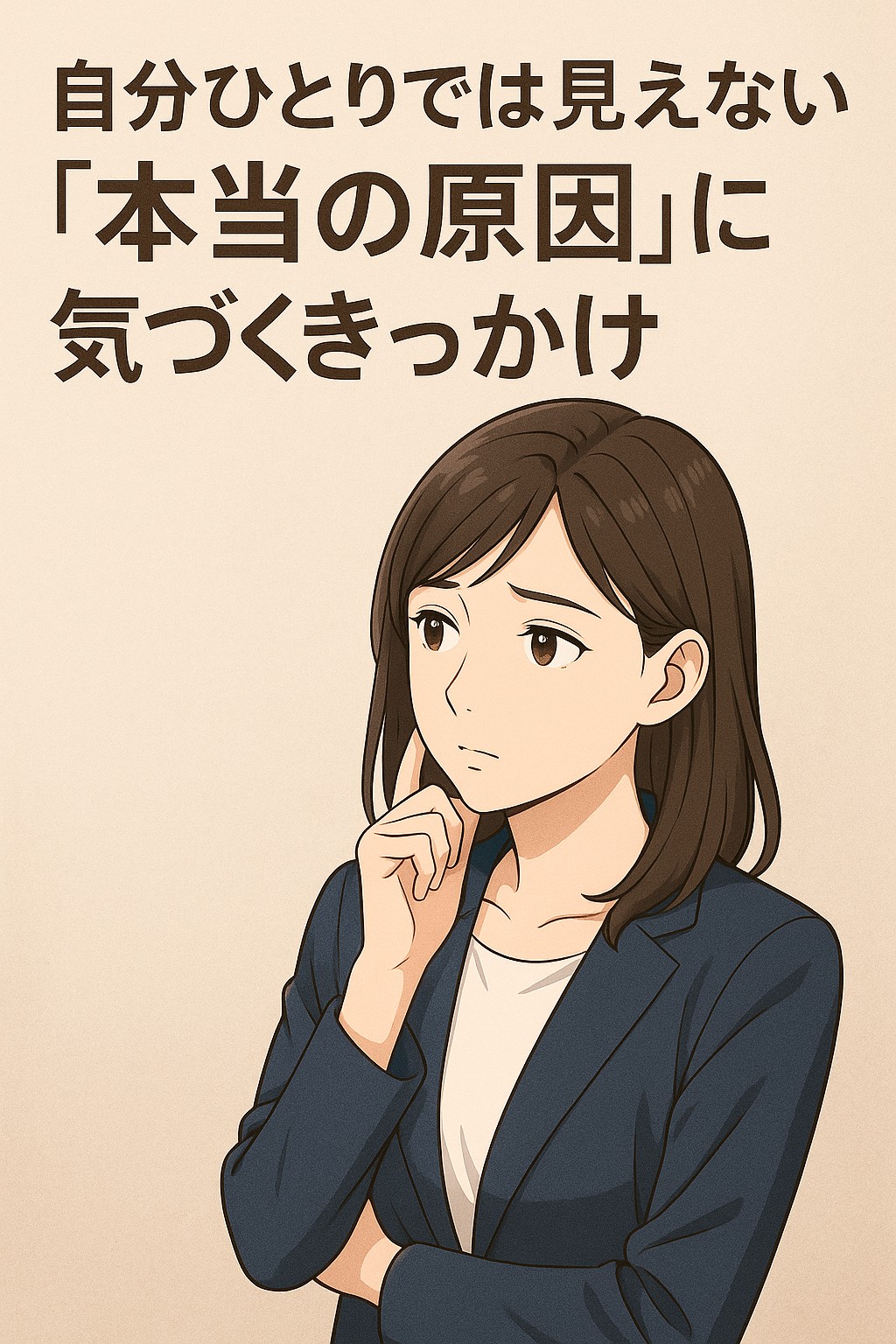 自分ひとりでは見えない「本当の原因」に気づくきっかけ