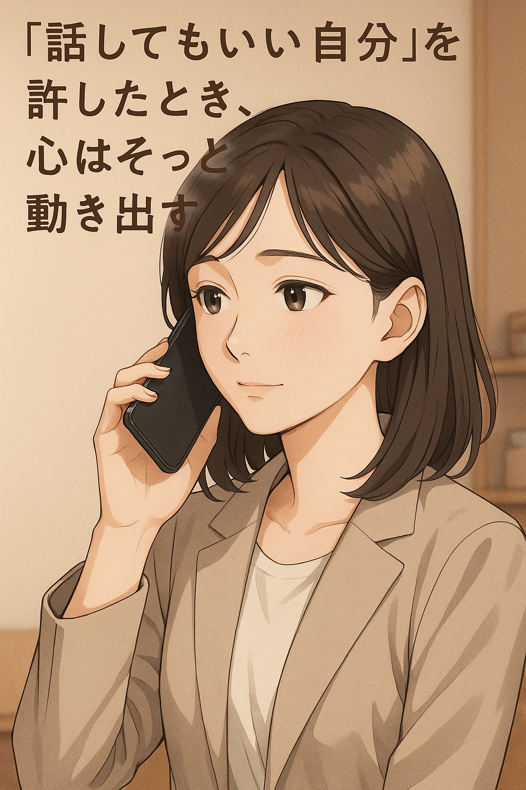 「話してもいい自分」を許したとき、心はそっと動き出す