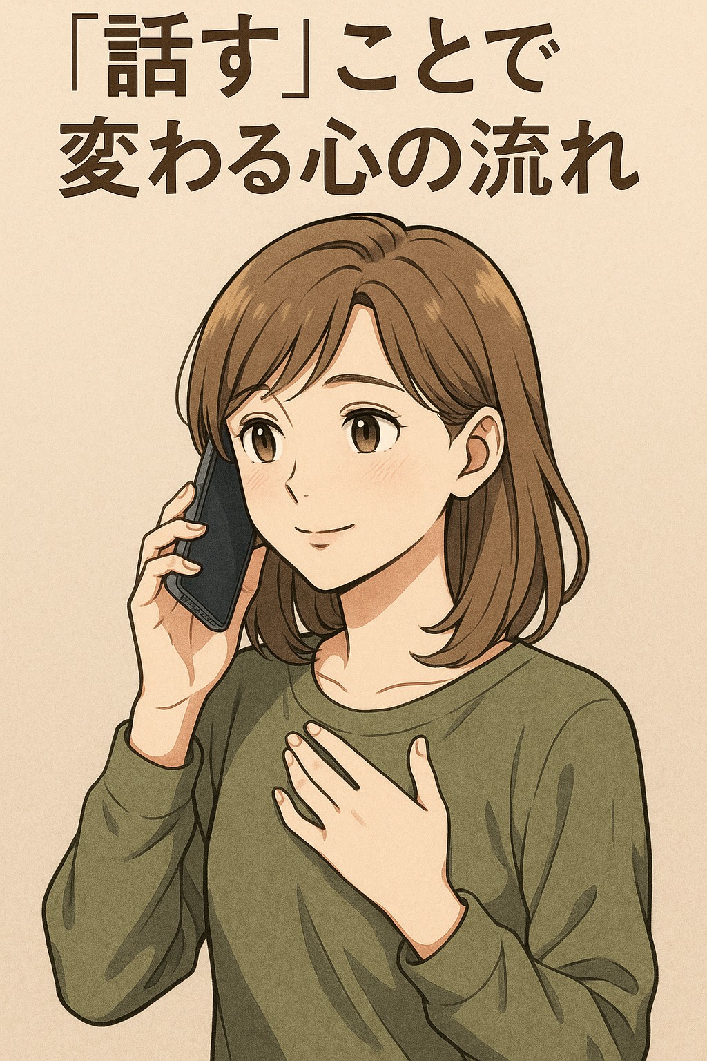 「話す」ことで変わる心の流れ