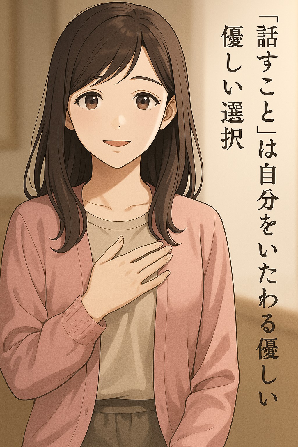 「話すこと」は自分をいたわる優しい選択