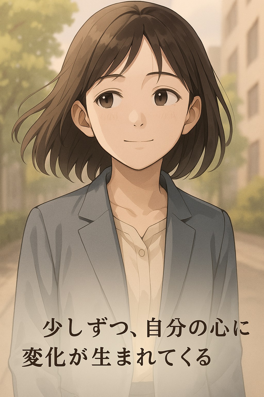 少しずつ、自分の心に変化が生まれてくる