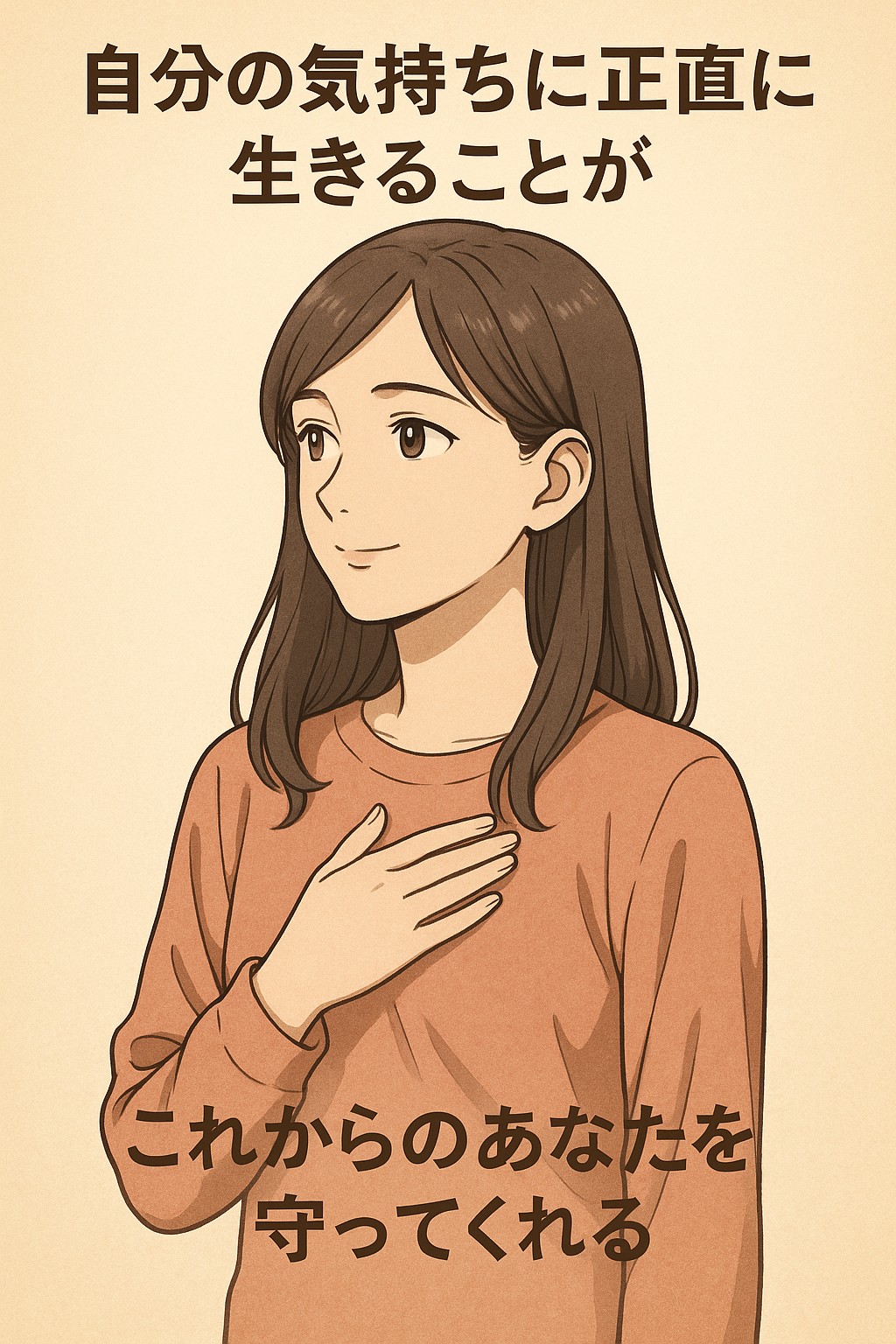 自分の気持ちに正直に生きることが、これからのあなたを守ってくれる