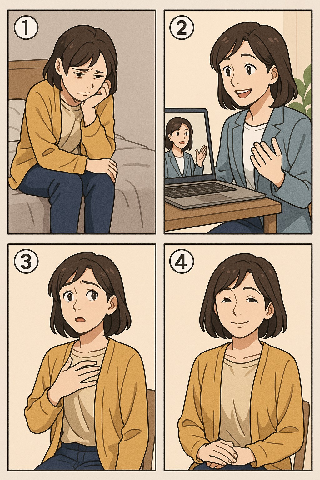🌸誰にも言えなかった気持ち、そっと話してみませんか？🌸