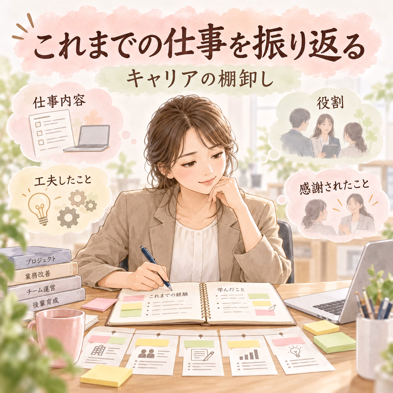これまでの仕事を振り返る「キャリアの棚卸し」