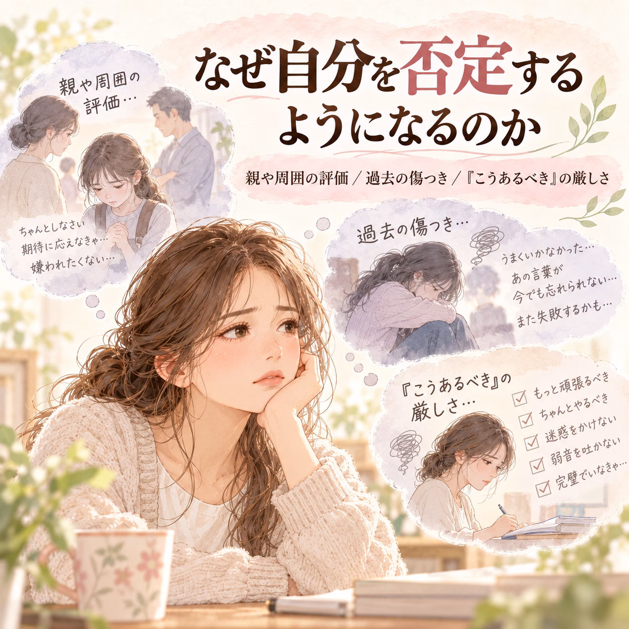 なぜ自分を否定するようになるのか