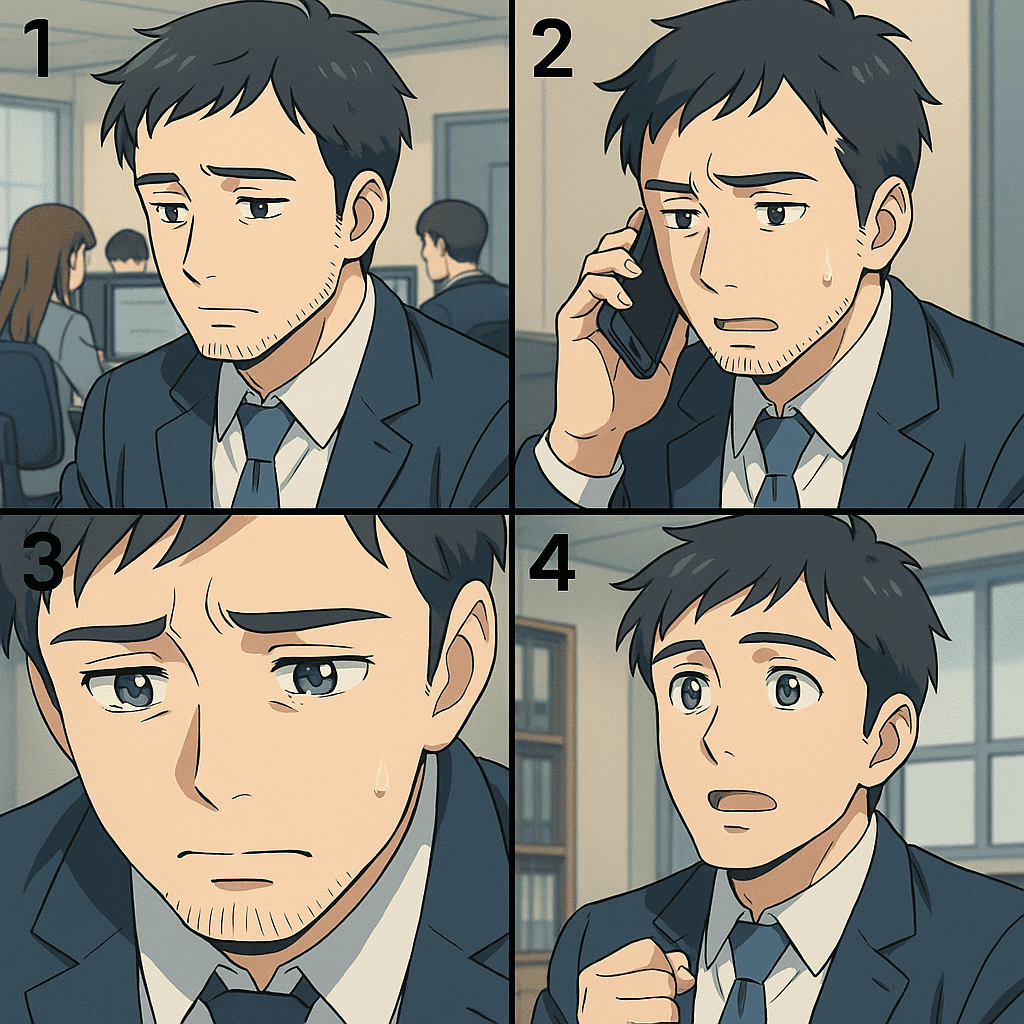 職場で孤独を感じていた30代男性
