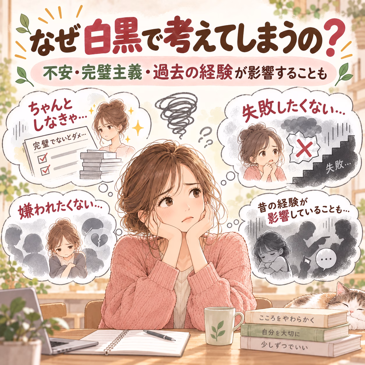 なぜ白黒で考えてしまうのか