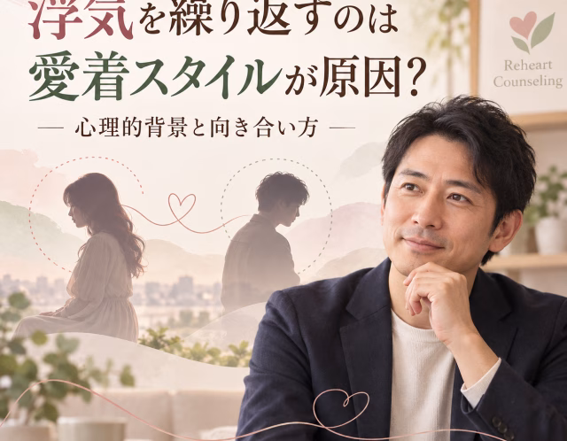 浮気を繰り返すのは愛着スタイルが原因？心理的背景と向き合い方