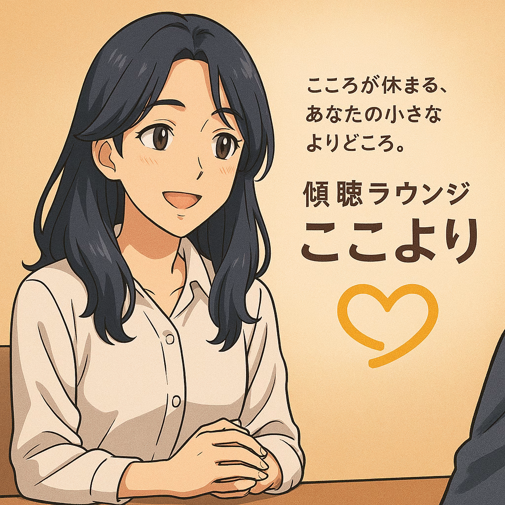 傾聴ラウンジ ここより よりびと-001 Blanc（ブラン） 玲の自己紹介