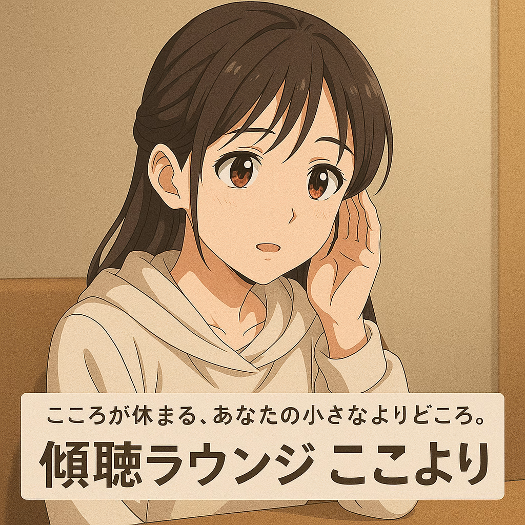 傾聴ラウンジ ここより よりびと-002 さとう なみの自己紹介