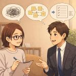 「話を聴く・質問するだけで、思考はここまで整理される」 よりびと002 まぐ えみい