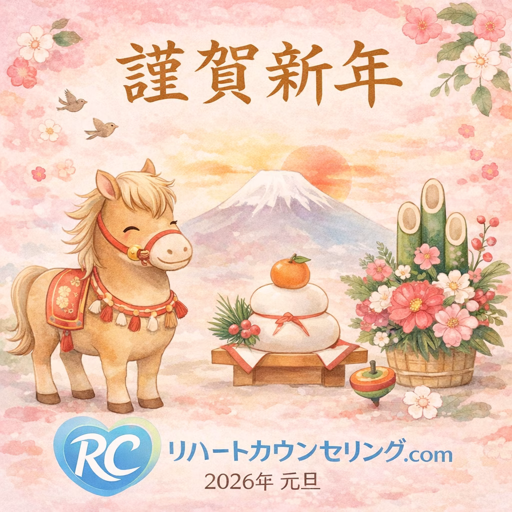 2026年謹賀新年リハートカウンセリング.com