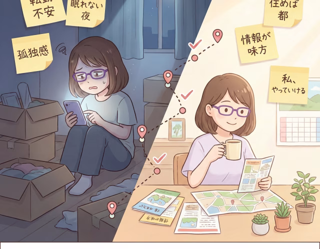 【体験談】転勤が不安で眠れなかった私が「住めば都」と思えるようになるまで｜転勤ストレスの乗り越え方