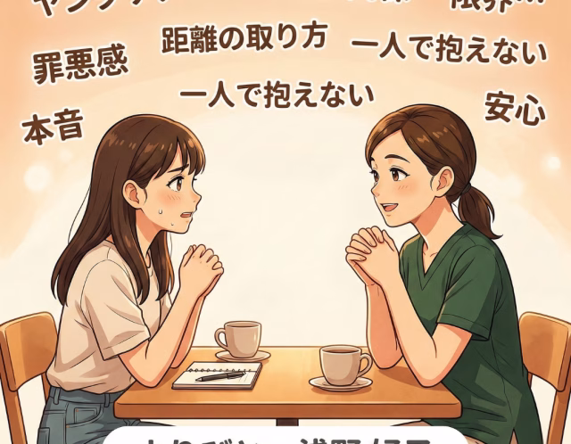 ヤングケアラーの悩み相談事例｜親との関係に苦しんだ20代女性が安心して本音を話せた理由