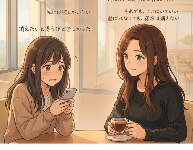 ネット恋愛で依存して「死にたい」と感じた10代女性の相談事例｜返信ひとつで心が壊れそうなあなたへ